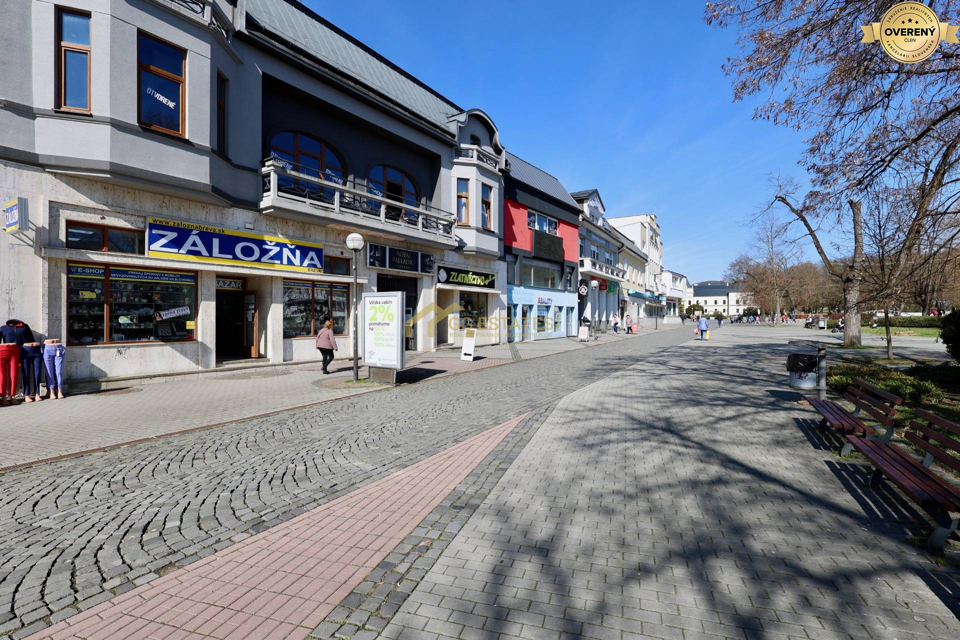 Obchodný priestor v centre Humenného na prenájom