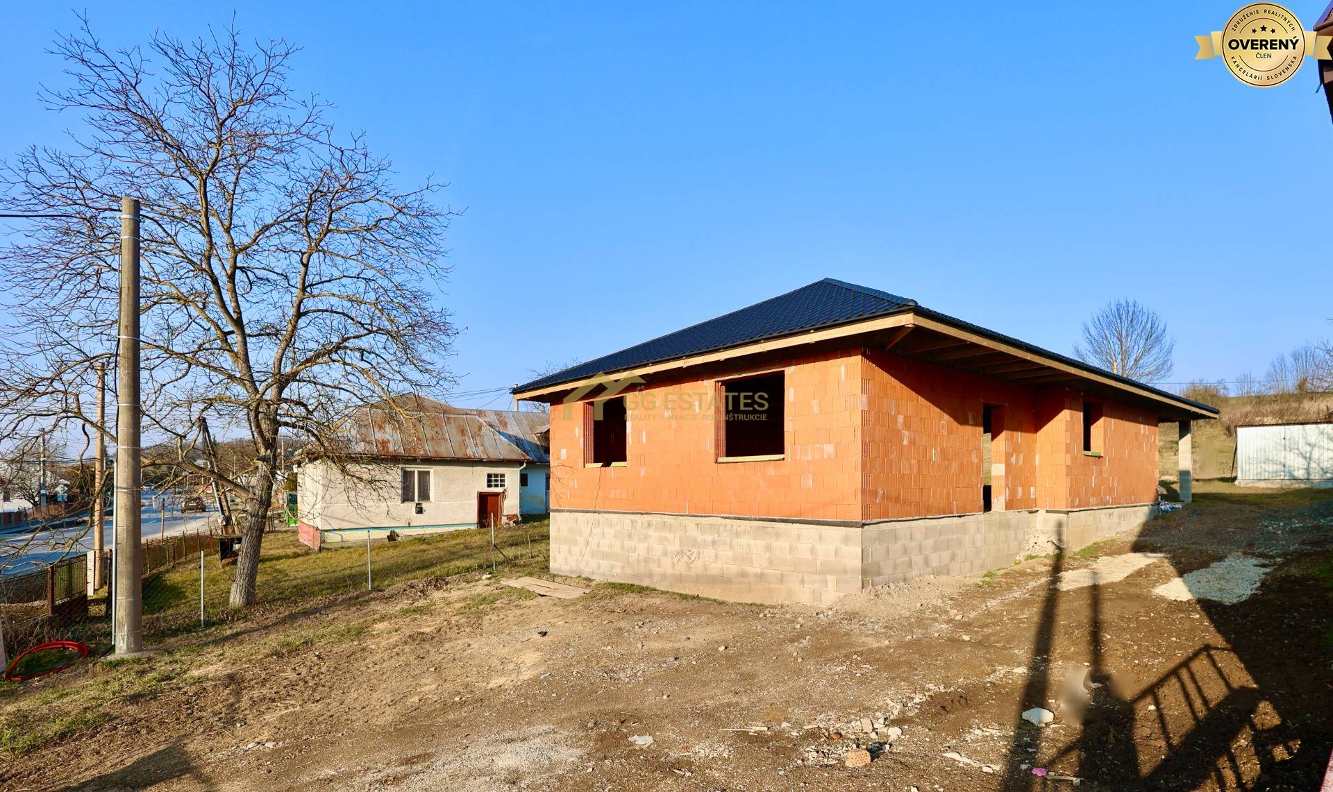 Novostavba rodinného domu v obci Rakovec nad Ondavou