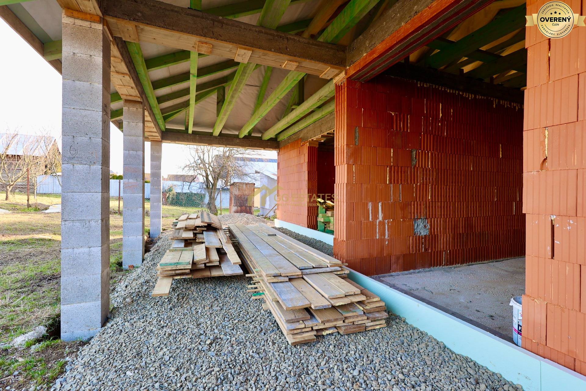 Novostavba rodinného domu v obci Rakovec nad Ondavou