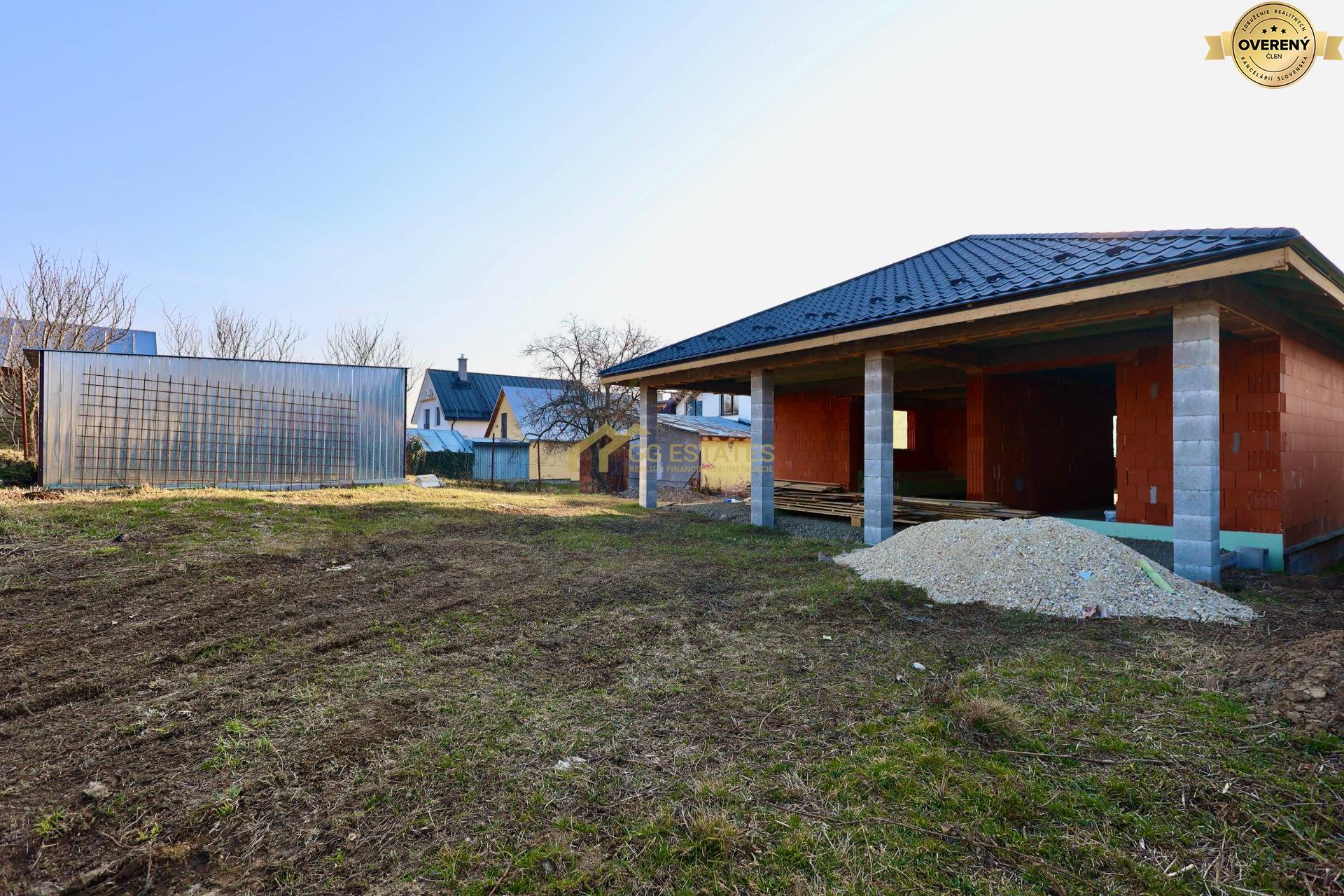 Novostavba rodinného domu v obci Rakovec nad Ondavou