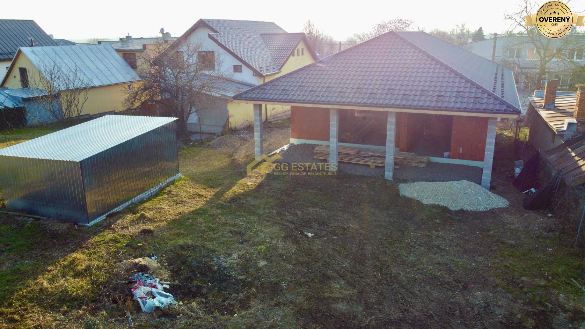 Novostavba rodinného domu v obci Rakovec nad Ondavou